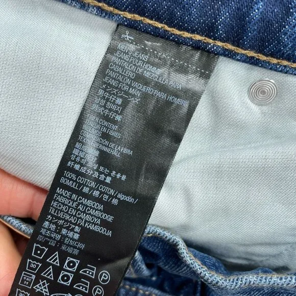 NEW Kirkland Signature Men's 34x34 Relaxed Fit Jeans Double-Stitched N0030 - Picture 7 of 10